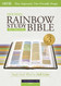 NIV Rainbow Study Bible Purple LeatherTouch Indexed