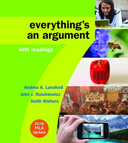 Everything's An Argument With Readings
