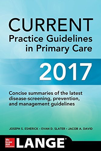Current Practice Guidelines In Primary Care