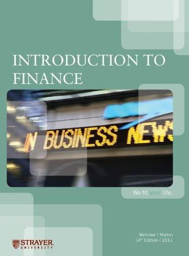 Introduction To Finance