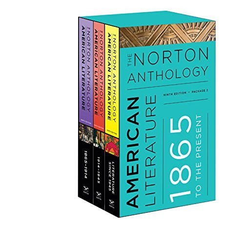 Norton Anthology Of American Literature 1865 To the Present