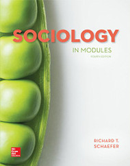 Sociology In Modules   (Richard T Schaefer)