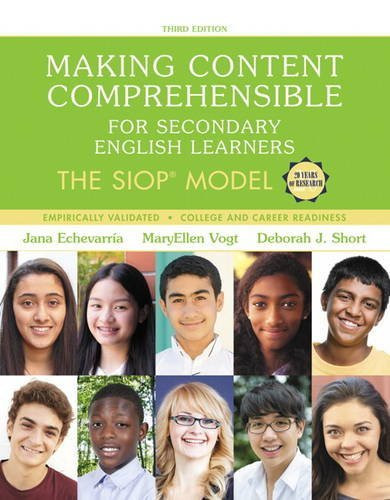 Making Content Comprehensible For Secondary English Learners