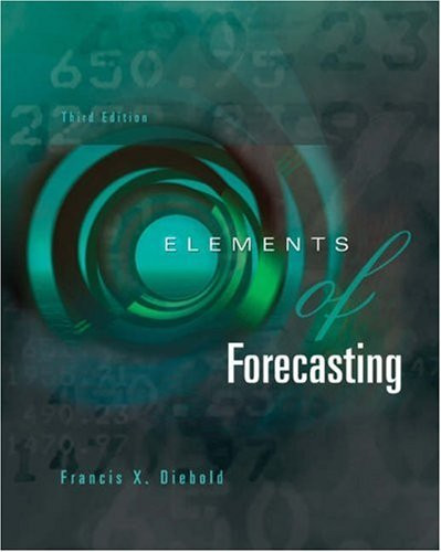 Elements Of Forecasting