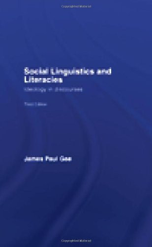 Social Linguistics And Literacies
