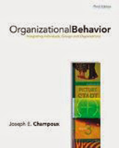 Organizational Behavior