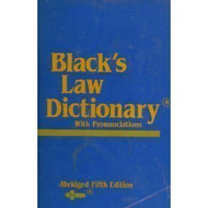 Black's Law Dictionary Abridged