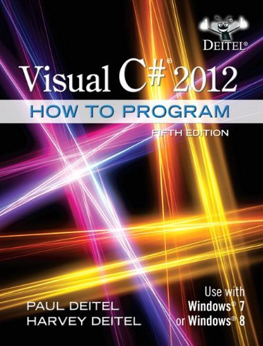 Visual C# How to Program