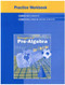 Mcdougal Littell Pre-Algebra Practice Workbook