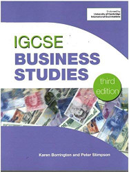 Cambridge IGCSE and O Level Business Studies