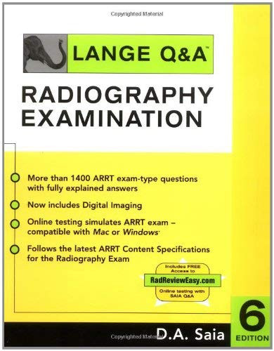 Lange Q & A Radiography Examination