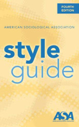 American Sociological Association Style Guide