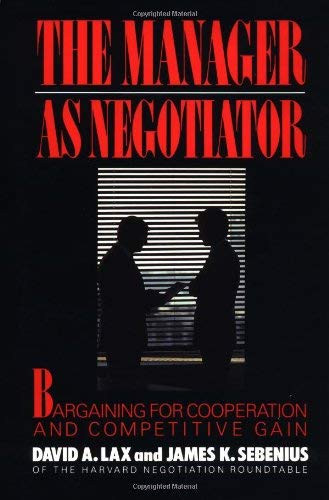 Manager As Negotiator