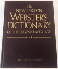 New Lexicon Webster's Dictionary of the English Language Encyclopedic Edition