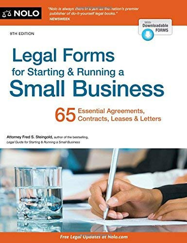 Legal Forms for Starting and Running a Small Business