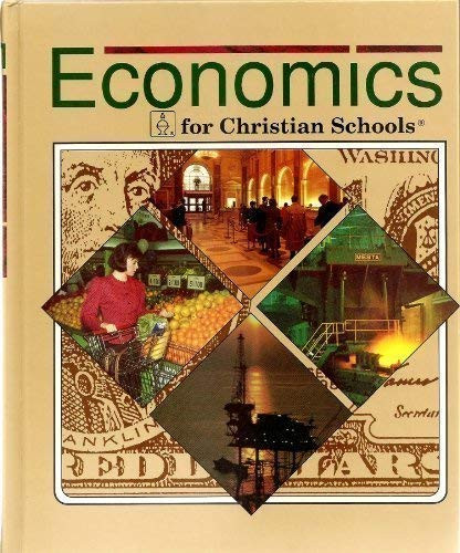 Economics For Christian Schools