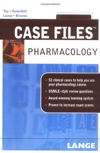 Case Files Pharmacology Eugene Toy