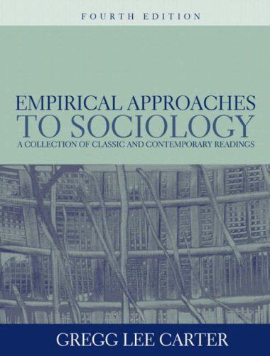 Empirical Approaches To Sociology