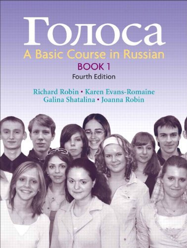 Golosa A Basic Course In Russian Book 1