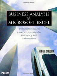 Business Analysis Microsoft Excel