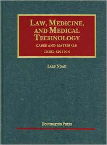 Law Medicine And Medical Technology
