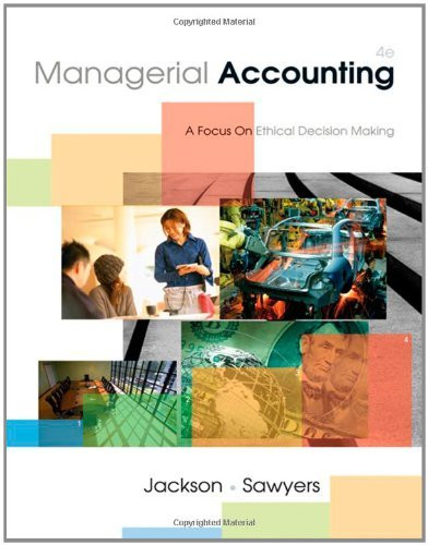 Managerial Accounting