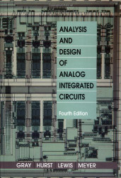 Analysis And Design Of Analog Integrated Circuits