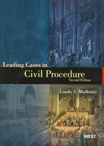 Leading Cases In Civil Procedure