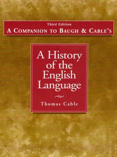 History of the English Language