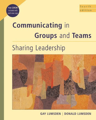 Communicating In Groups And Teams