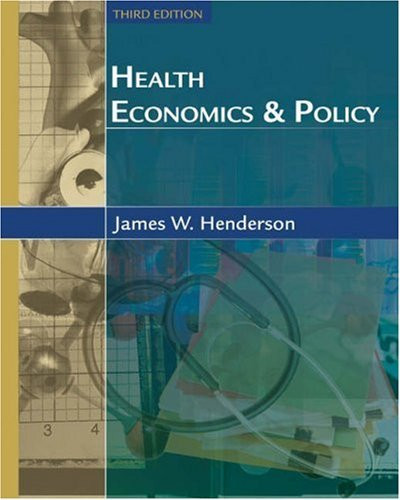 Health Economics And Policy