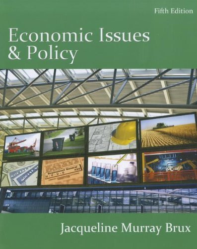 Economic Issues And Policy