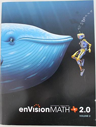 enVision Math 2.0 Texas Edition Volume 2 Grade Workbook - 2015