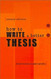 How To Write A Better Thesis