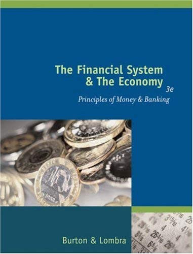 Financial System And The Economy
