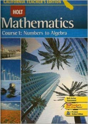 Mathematics Course 1 Numbers To Algebra