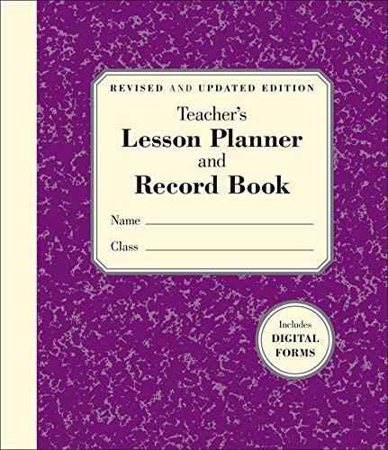 Teacher's Lesson Planner And Record Book