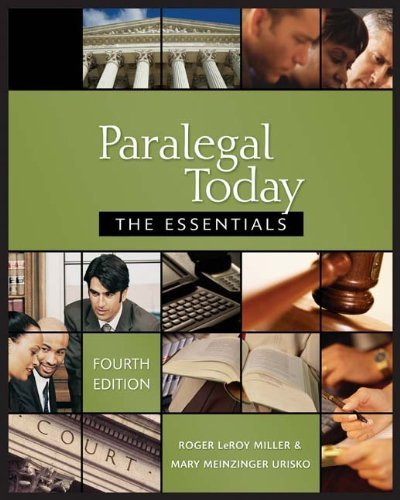 Paralegal Today The Essentials