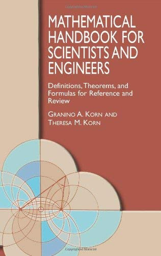 Mathematical Handbook For Scientists And Engineers