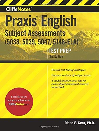 CliffsNotes Praxis English Subject Assessments
