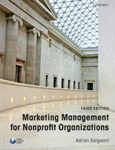 Marketing Management For Nonprofit Organizations