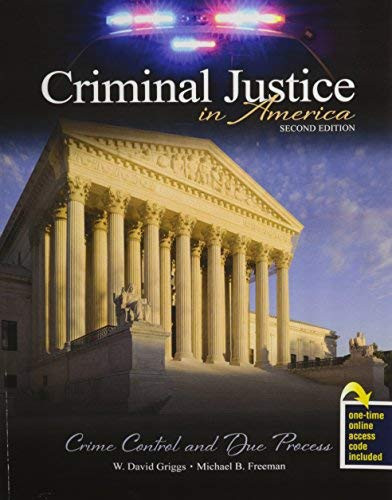 Criminal Justice In America