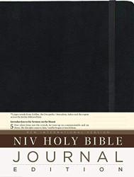 NIV Holy Bible Journal Edition Hardcover