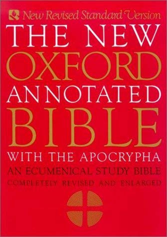 New Oxford Annotated Bible With The Apocrypha NRSV