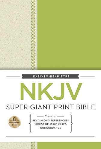 NKJV Super Giant Print Reference Bible