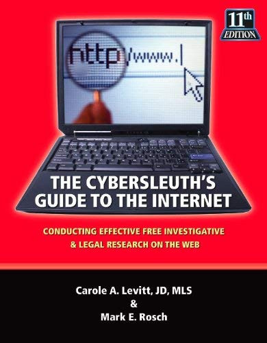Cybersleuth's Guide To The Internet