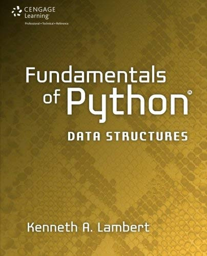 Fundamentals Of Python Data Structures