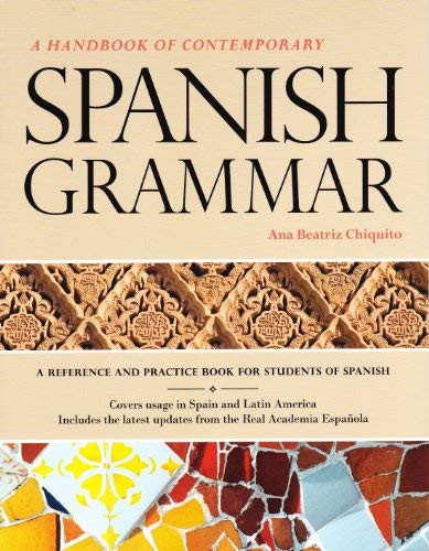Handbook Of Contemporary Spanish Grammar With Supersite Code