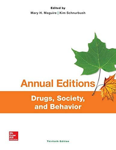 Drugs Society And Behavior