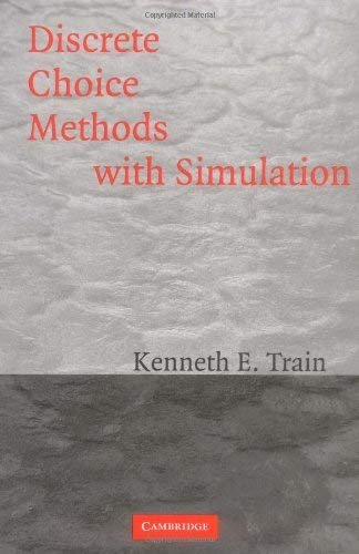 Discrete Choice Methods With Simulation